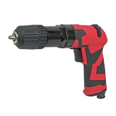 Air Drill 3/8in Keyless Reversible 10mm Chuck 1800rpm