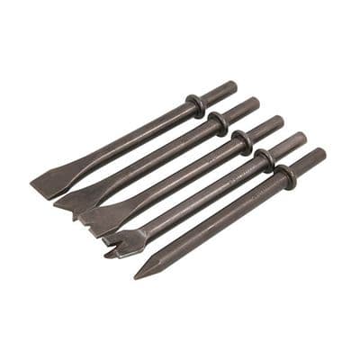 Air Hammer Chisel Accessory Set 5pc Bodywork Exhaust