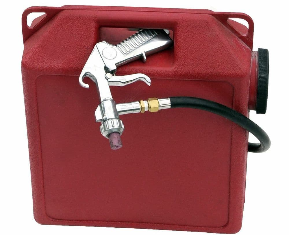 Air Powered Portable Sandblaster 2 5 Gallon Sand Blaster Kit