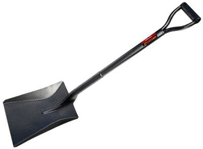 All Steel Shaft Lightweight Square Mouth Builders Garden Digging Shovel Spade