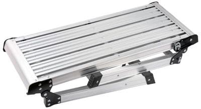Aluminium Folding Work Platform Step Bench Extra Wide 225Lb