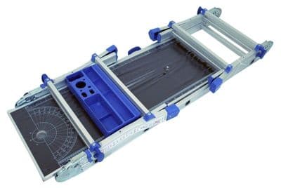 Aluminium Folding Work Platform Step Ladder