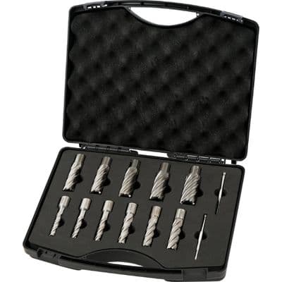 Annular Cutter Set 13pc 50mm M2ALHSS Deep Cut