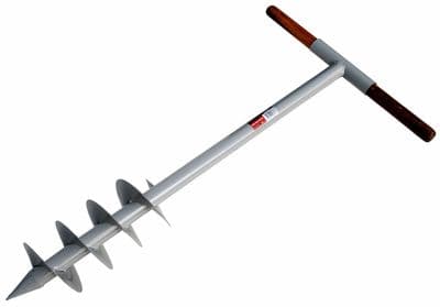 Auger Fence Post Hole Digger Drill- 1 Metre Long 160mm Wide
