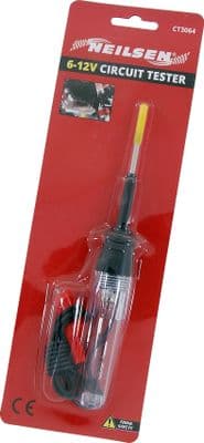 Automotive Car Dc 6-12V Circuit Tester Heavy Duty Wire Test Light Probe Tool