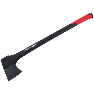 Axe 32in 1700g Camping Carbon Steel Fibreglass Nylon Handle