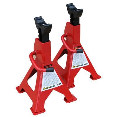 Axle Stands 3 Ton Heavy Duty Pair Adjustable 288-425mm