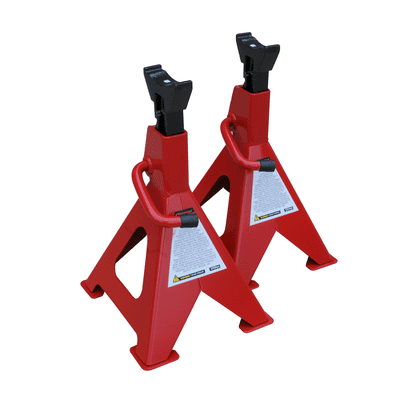 Axle Stands 6 Ton Heavy Duty Pair Adjustable 395-605mm