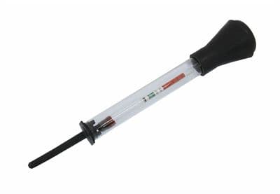 Battery Hydrometer For The Hot Or Cold Testing Of Lead Acid Batteries