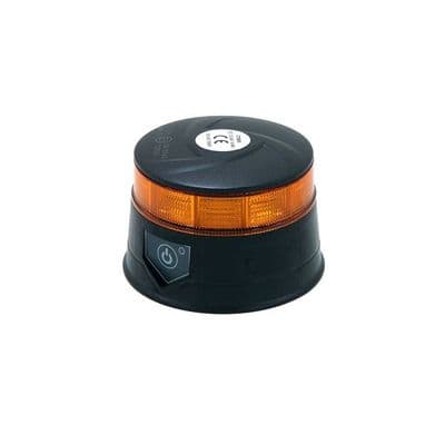 Beacon Light Amber LED Magnetic Warning 12/24V R65 IP67