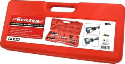 Bearing Puller Remover Slide Hammer Internal & External Extractor 15-80mm Set