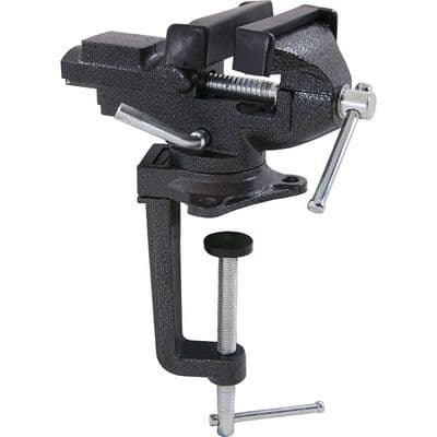Bench Vice 84mm Quick Release Swivel Base 60mm Capacity