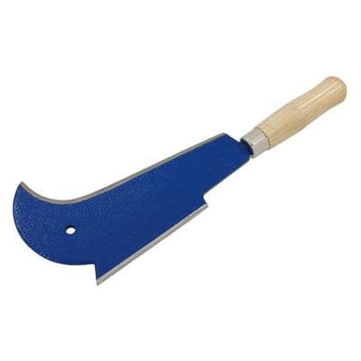 Bill Hook Curved Double Edge Ash Wood Handle Hedge Laying