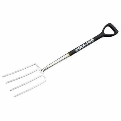 Border Fork Stainless Steel D Shape Handle Garden Spade Shovel No Rust
