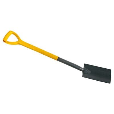 Border Spade Carbon Steel Head Plastic Coated Steel Shaft