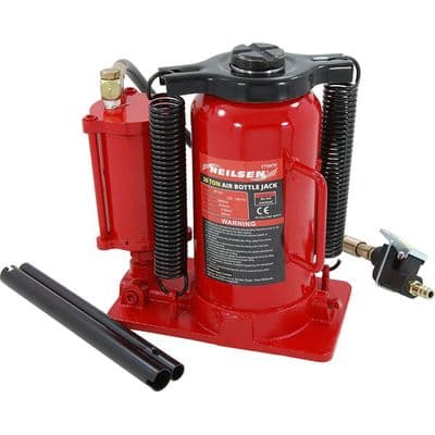 Bottle Jack 20 Ton Air Hydraulic Heavy Duty 170mm Ram