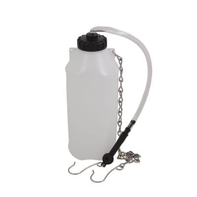 Brake & Clutch Fluid Bleeding Bottle 1 Litre Hose Adaptor