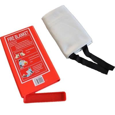 Brand New Sealed Home Fire Safety Blanket 1M X 1M