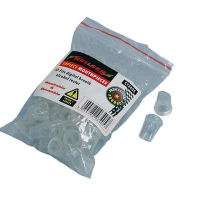 Breathalyser Mouthpieces 50pc for Alcohol Tester