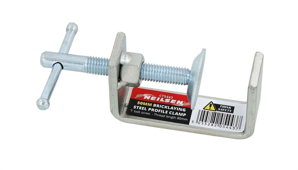 Bricklayers Steel Brick Profile Clamp 50mm