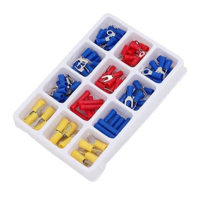 Cable Connector Set 100pc Assorted Crimp Terminals