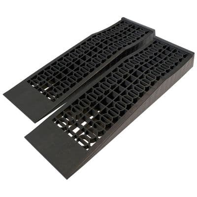 Car & Van Ramps 5 Ton Low Rise Polypropylene Heavy Duty Pair