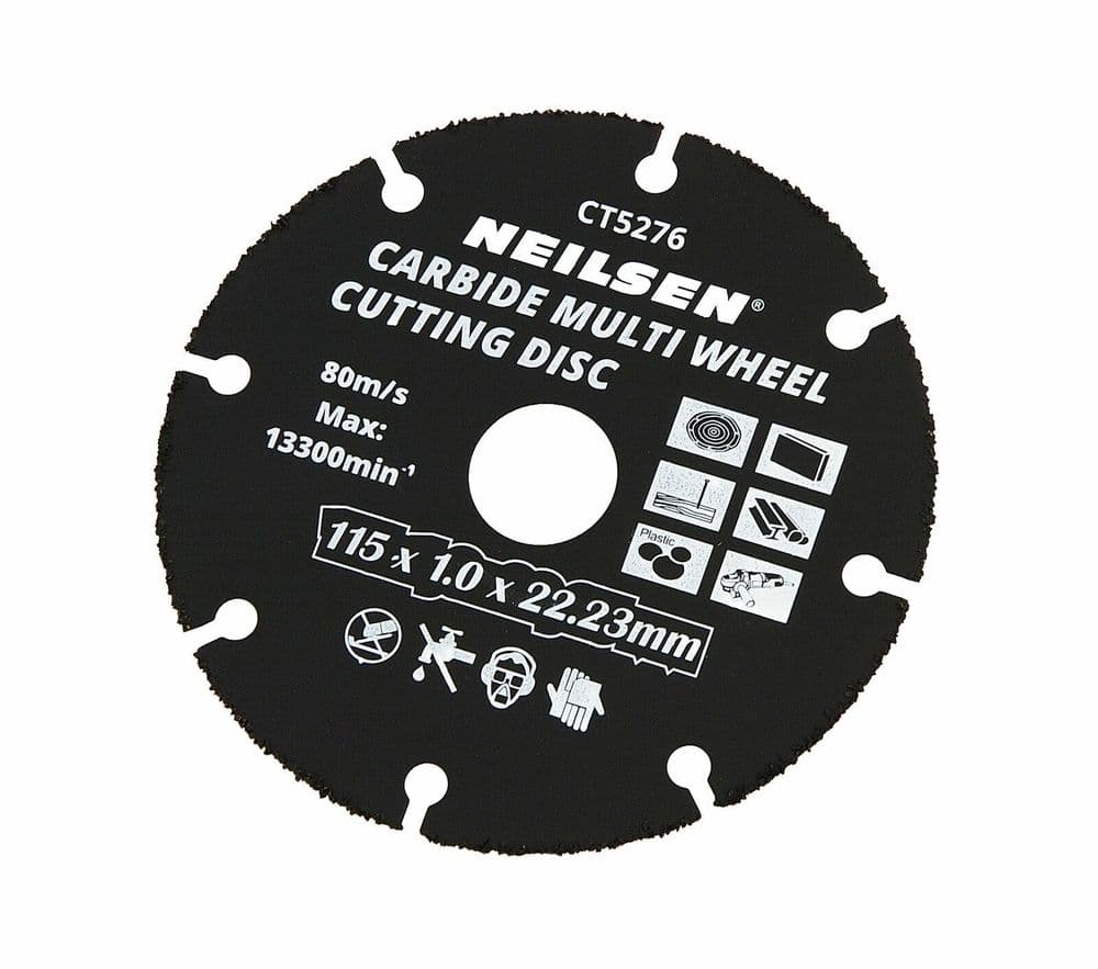 Carbide Multi Wheel Cutting Grinding Blade 115 X 1 X 22 23mm Multi