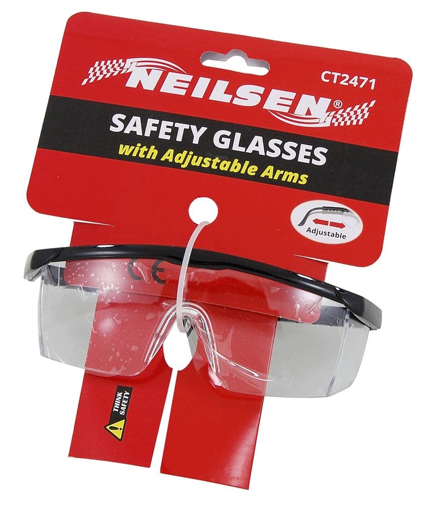 Clear Safety Eye Protection Glasses