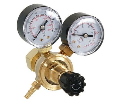Co2 Regulator Gauge For Mig & Tig Twin Gauge