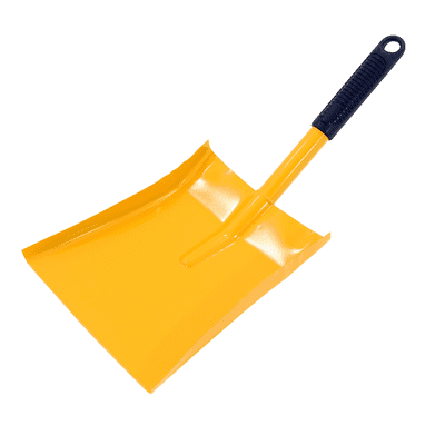 Coal Shovel 9in Metal Fireplace Ash & Pet Feed Scoop
