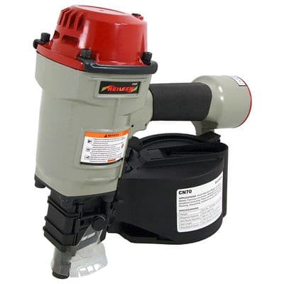 Coil Nailer 45-70mm Air Nail Gun Aluminium