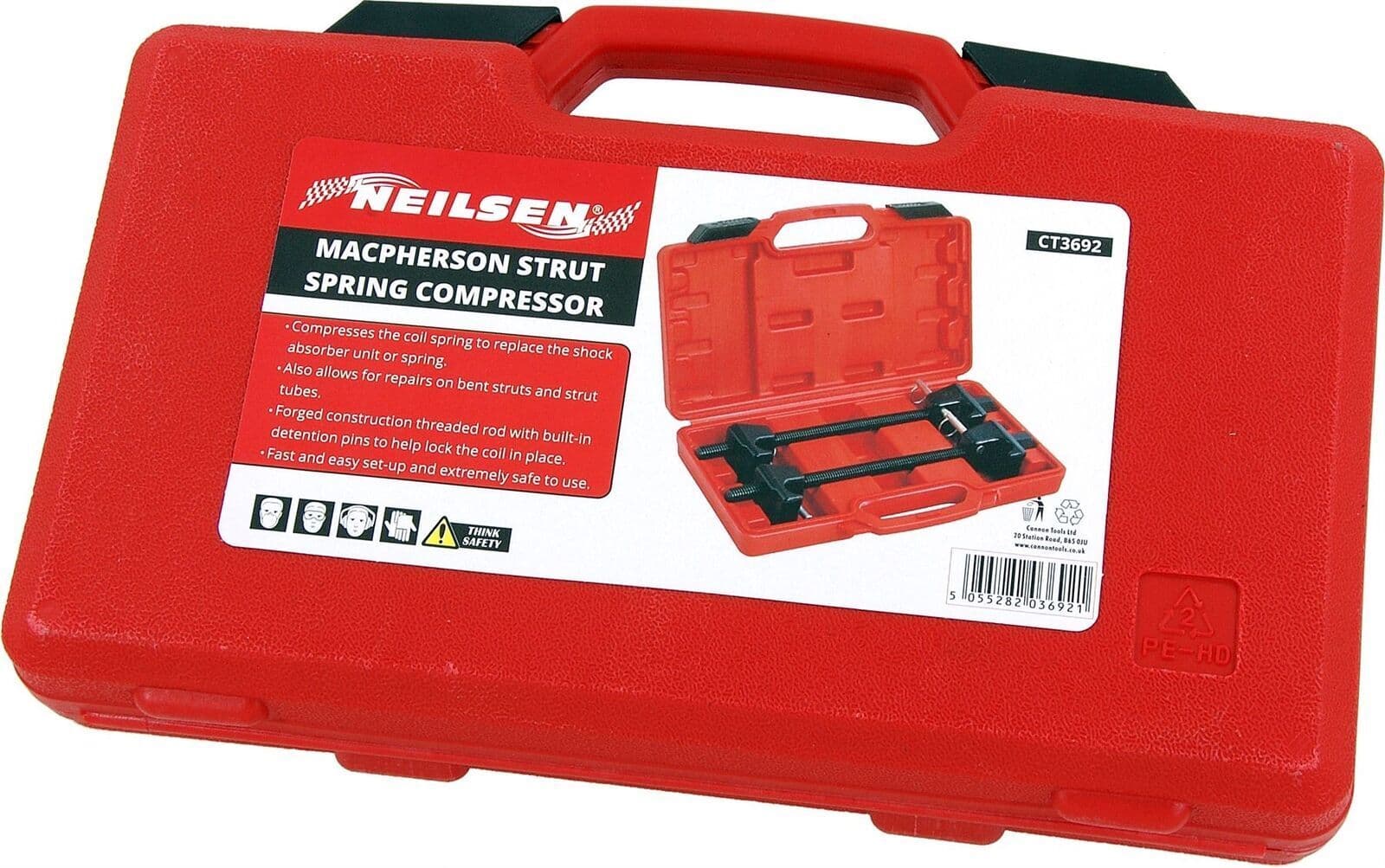 Coil Spring Compressor Kit Pair Of Suspension Clamps With Case