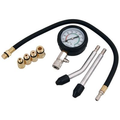 Compression Tester Kit 65mm Petrol Engine M10 M12 M14 M18