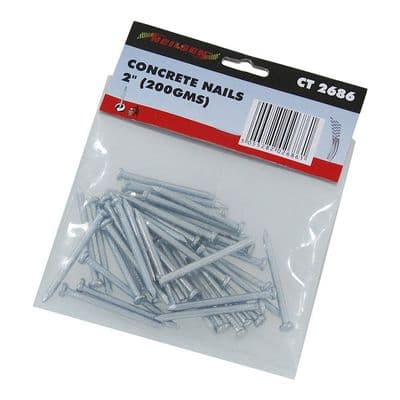 Concrete Nails 50mm 200gm Masonry Fixing Bag