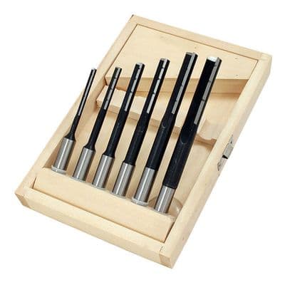 Countersink Bit Set 6pc Right Cutting Mixed Sizes