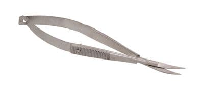 Curved Fine Point Micro Scissors - Sping Action & Stainless Steel For Craft
