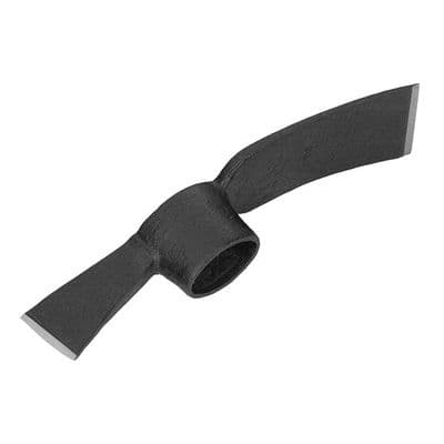 Cutter Mattock Head 5lb Chisel Edge Flat Side Root Cutter