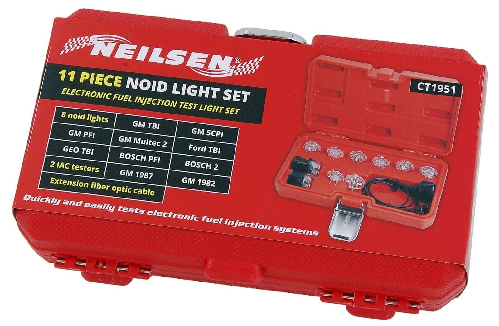 Deluxe Noid Light Set 11Pc Electronic Fuel Injection Test Light Cable