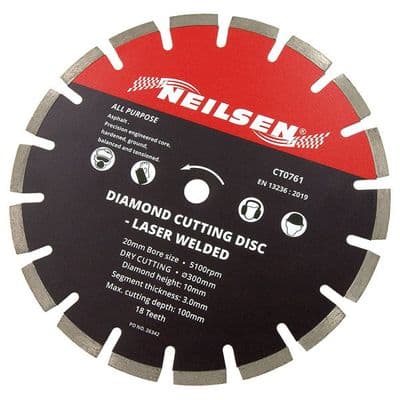 Diamond Blade 300mm 12in Asphalt Cutting Laser Welded