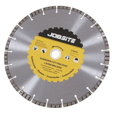 Diamond Cutting Disc 300mm Laser Welded General Purpose