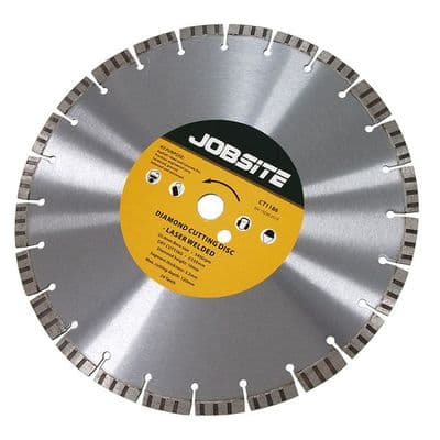 Diamond Cutting Disc 350mm 25.4mm Bore Laser Welded