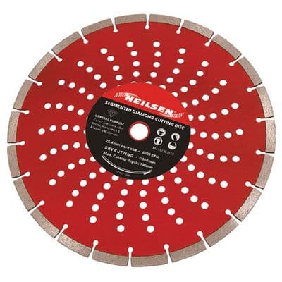 Diamond Disc 300mm Dry Cutting Masonry Blade 20mm Bore
