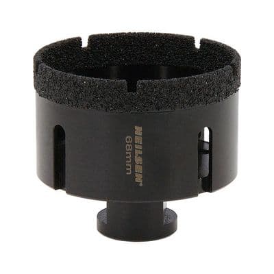 Diamond Hole Saw 68mm M14 Vacuum Brazed for Porcelain Tile
