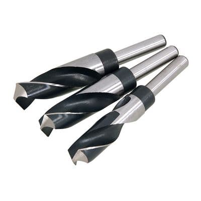 Drill Bit Set 22/24/25mm HSS Blacksmith Reduced Shank 3pc