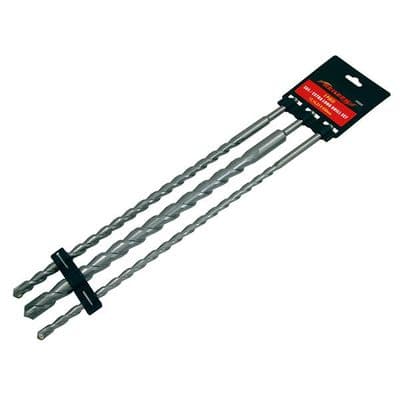 Drill Bit Set 450mm SDS+ Masonry Concrete 12mm 16mm 25mm