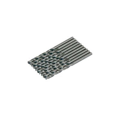 Drill Bit Set 4mm HSS Twist 10pc for Wood & Metal
