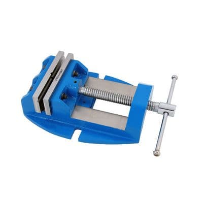 Drill Press Vice 125mm Cast Iron for Bench Pillar Drills