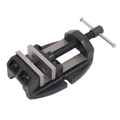 Drill Vice 75mm 3in Cast Iron Low Profile for Drill Press