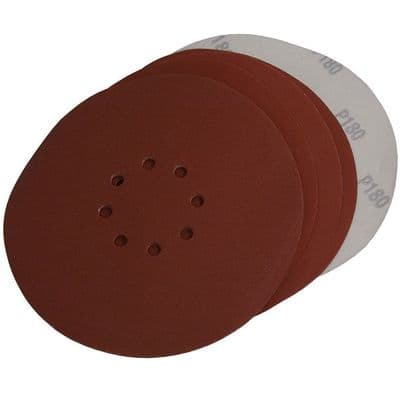 Drywall Sanding Discs 225mm 8pc Mixed Grit 150 180 240 400