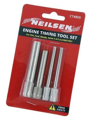 Engine Timing Tool Pin Set For Psa, Ford, Mazda, Volvo 1.4/1.6 D/Hdi/Tdci
